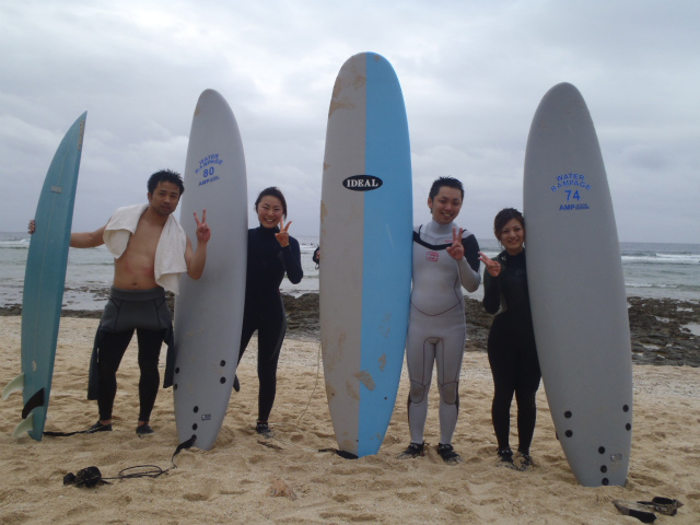 5月4日（水） サーフィン体験クラス（ファンボード）|沖縄サーフィン