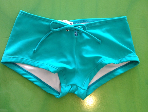 Pualani Hawaii BOTTOM 「Sea Green HIPSTER」 XS