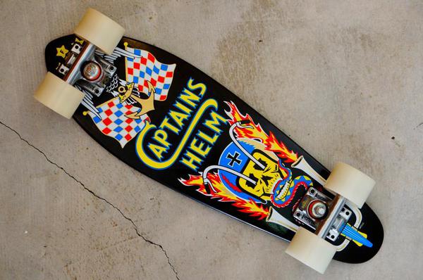 CAPTAINS HELM×GFH skateboard 24"