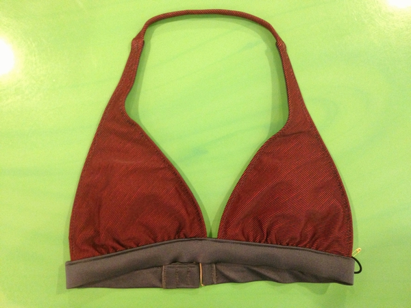 Seea Solimar Bikini Red Twill / Silver