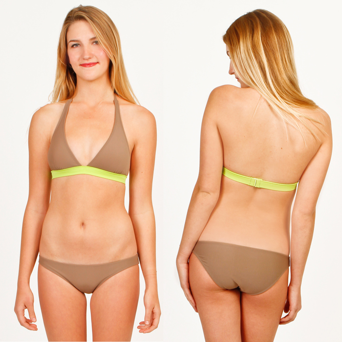 Seea（シーア）　Solimar Bikini（ソリマービキニ）　Mocha / Mint  XS