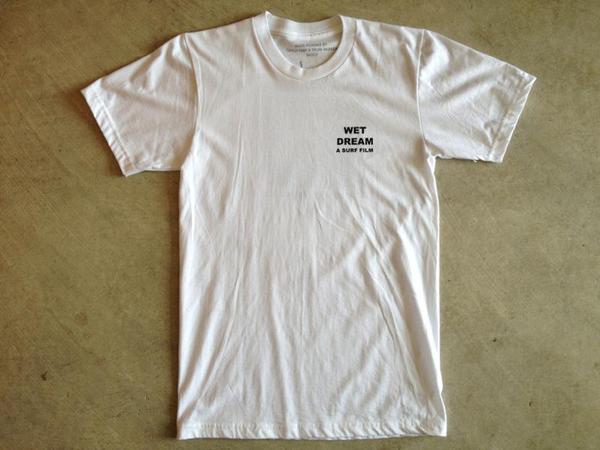 Tyler Warren『WET DREAM A SURF FILM Tee』 WHT M