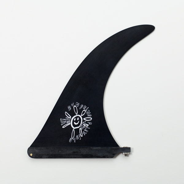 7.5 ALEX KNOST FLEX FIN BLACK [CAPTAIN FIN]  