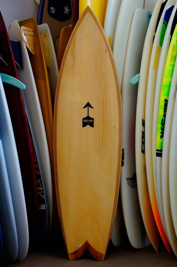 USED BOARDS （Hess Surfboards Lola 5.10)