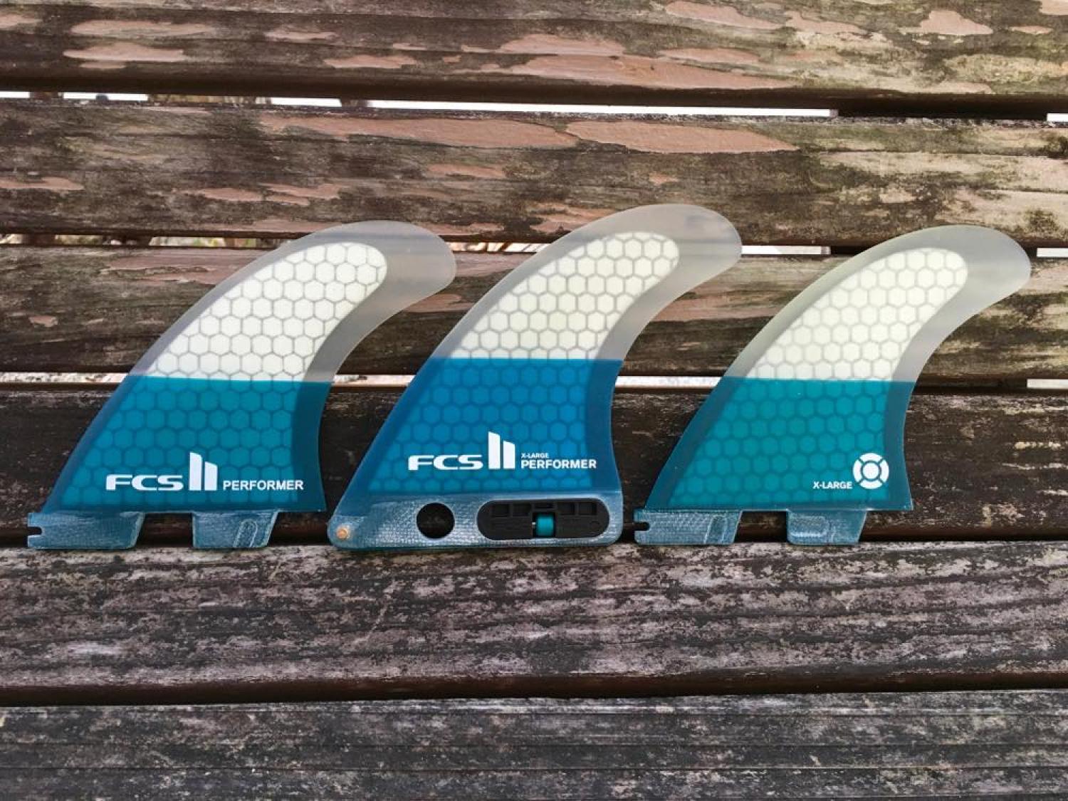 FCS 2 SUP PERFORMER PC TRI FINS　X-Large