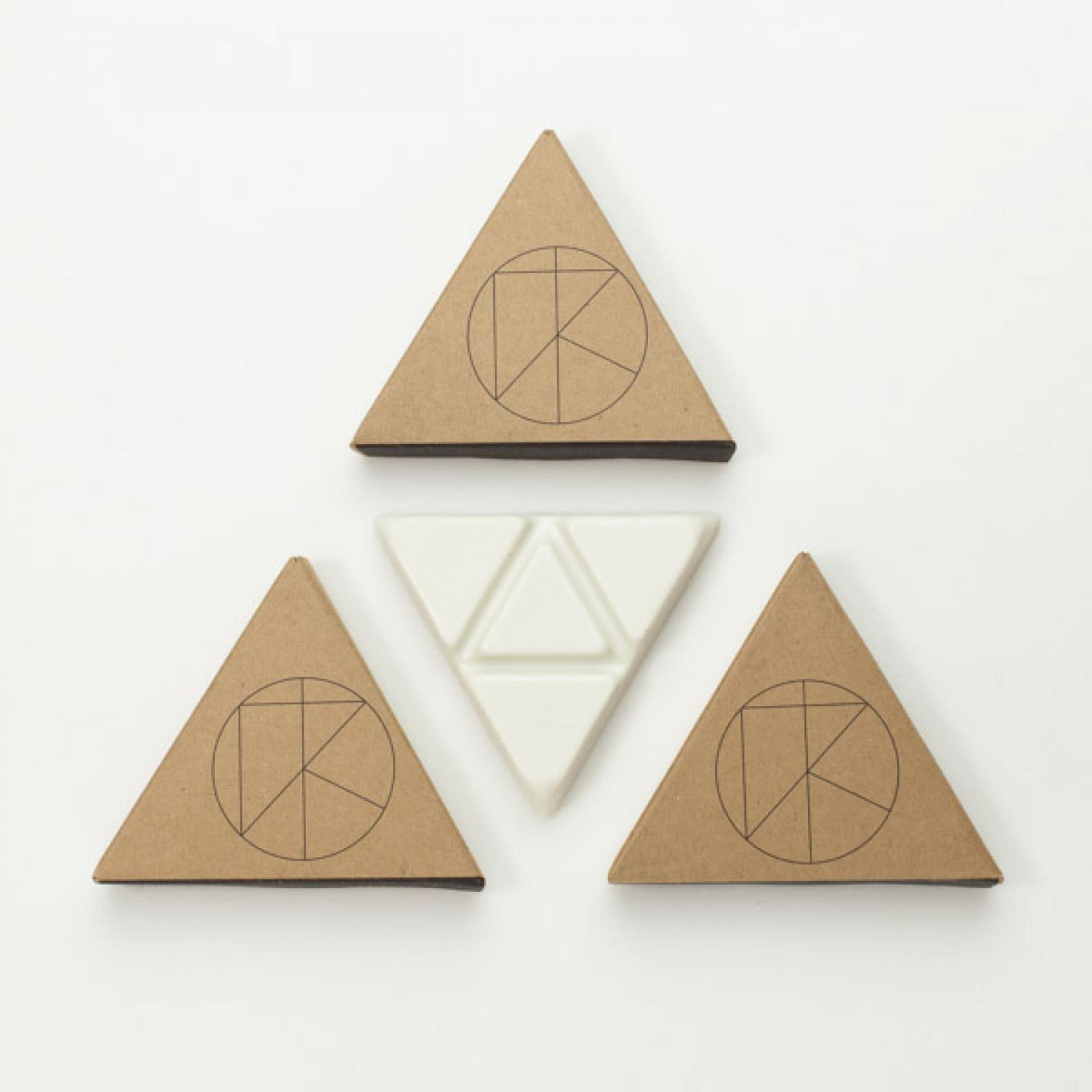 KASSIA SURF PALO SANTO WAX "TRIANGLE STACK" WARM