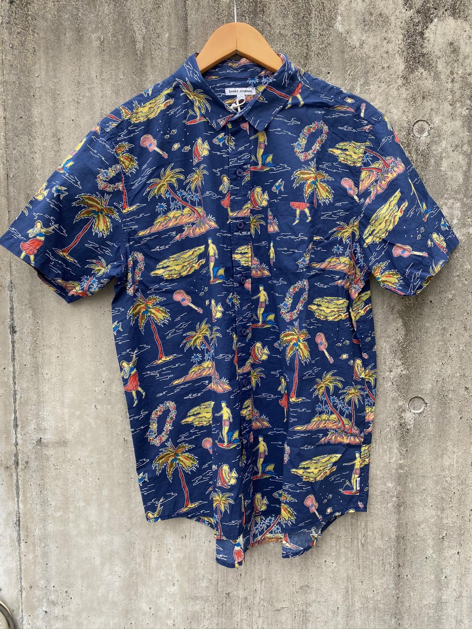 BANKS JOURNAL KEIKEI S/S WOVEN SHIRT