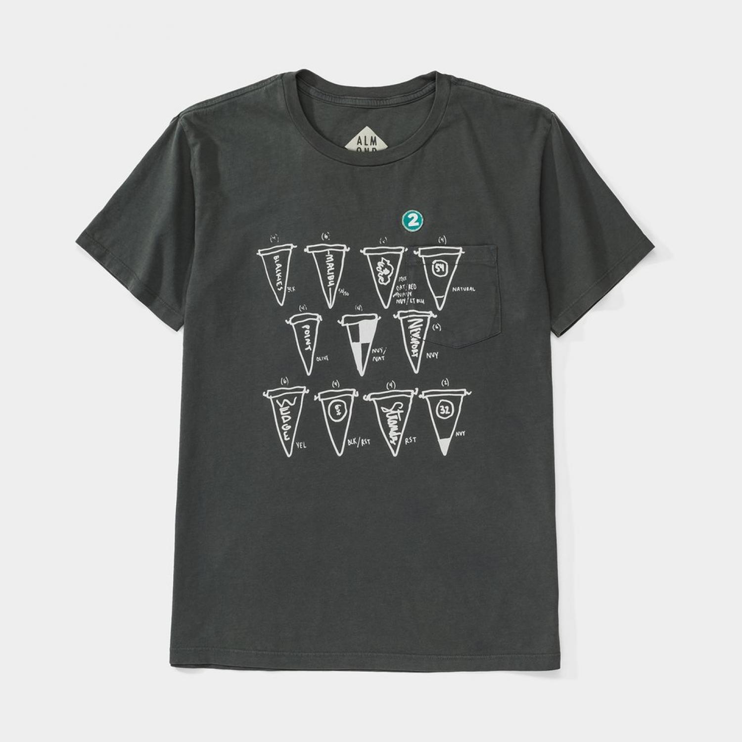 ALMOND X SLIGHTLY CHOPPY ORDER UP TEE 