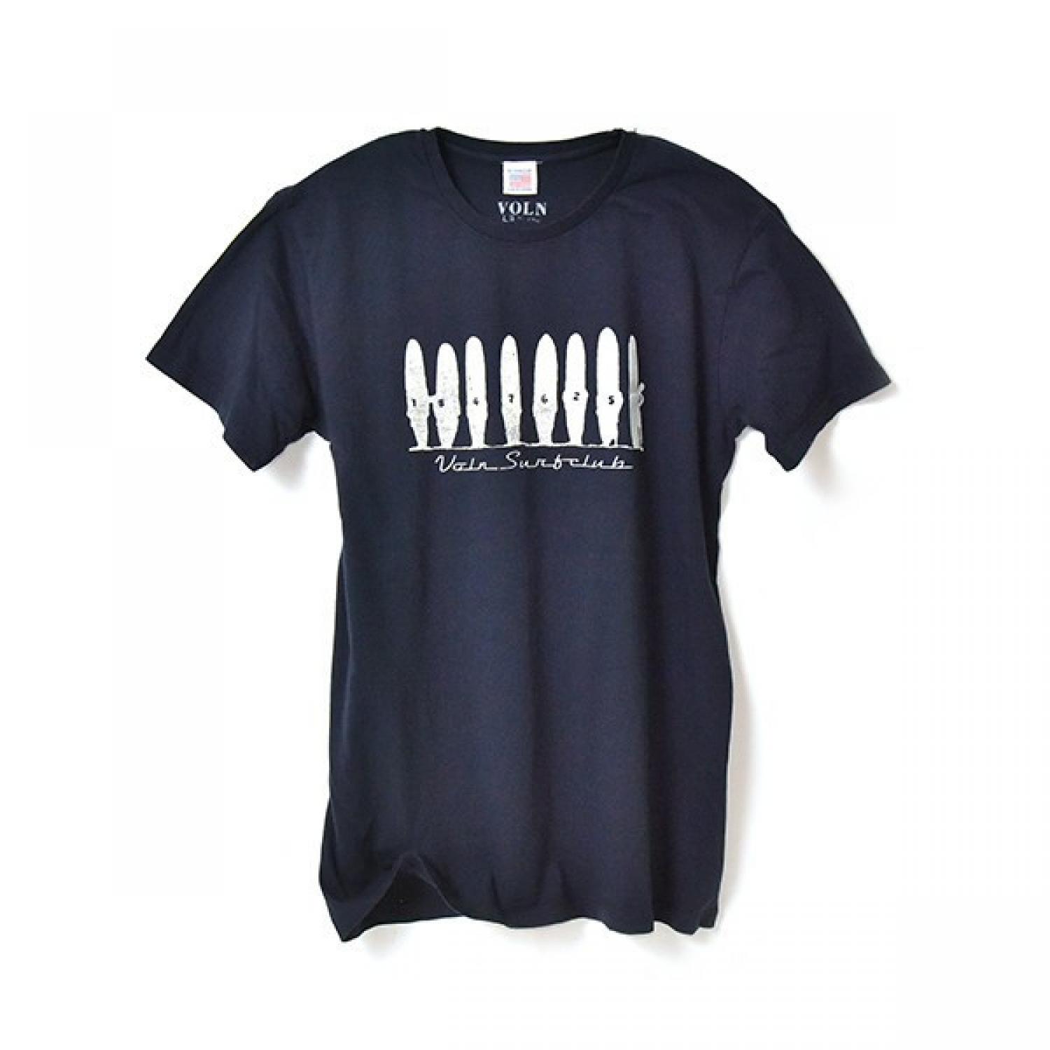 VOLN surf club Tee NAVY