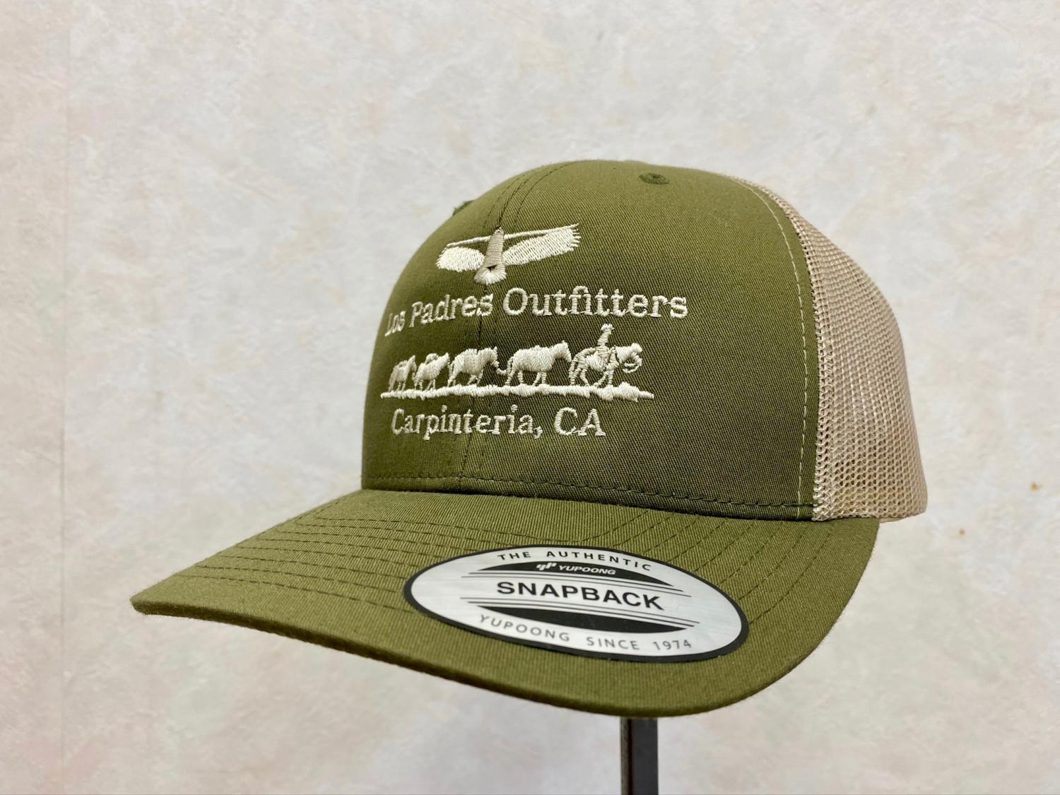 HERITAGE GOODS & SUPPLY TRUCKER HAT Green