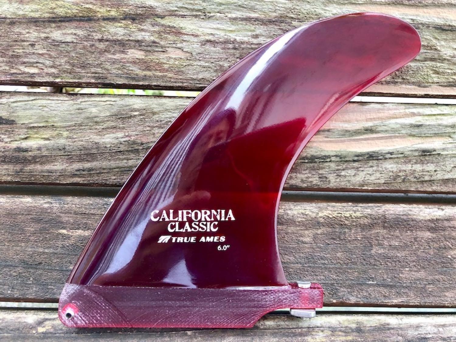 6.0 Red CALIFORNIA CLASSIC 【TRUE AMES FIN】