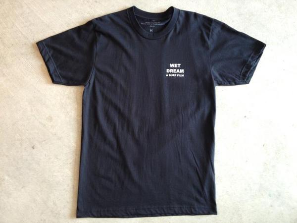 Tyler Warren『WET DREAM A SURF FILM Tee』 BLK M