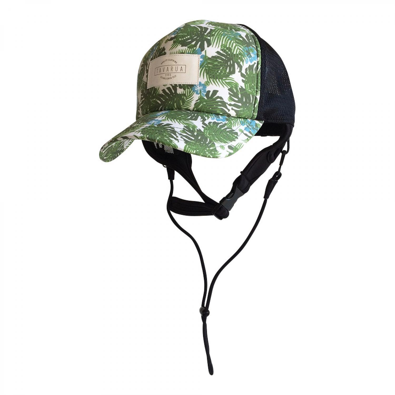 TAVARUA STANDARD SURF CAP HIBISCUS BLUE