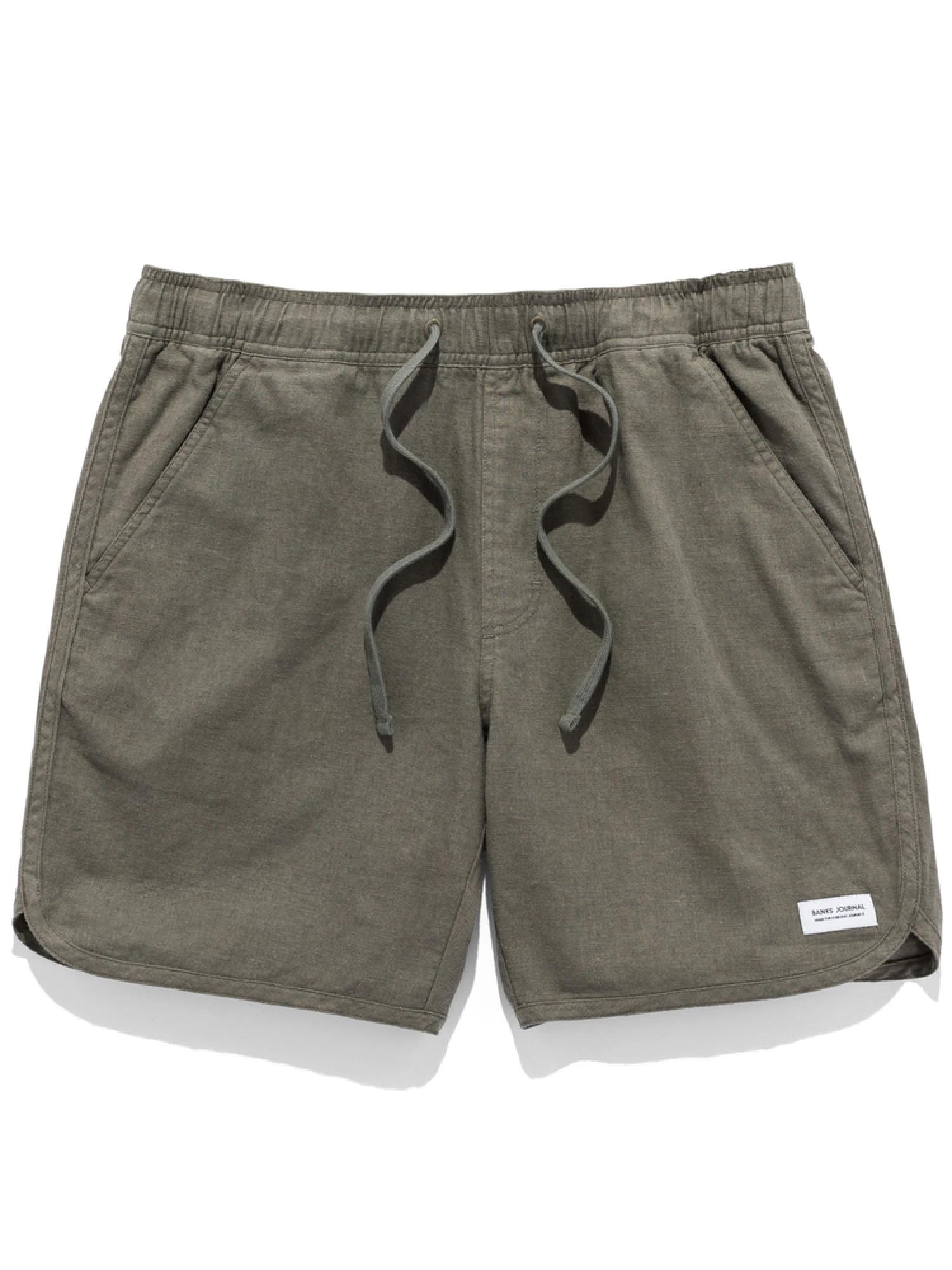 BANKS JOURNAL PATHWAY WALKSHORTS OLIVE MILITARY