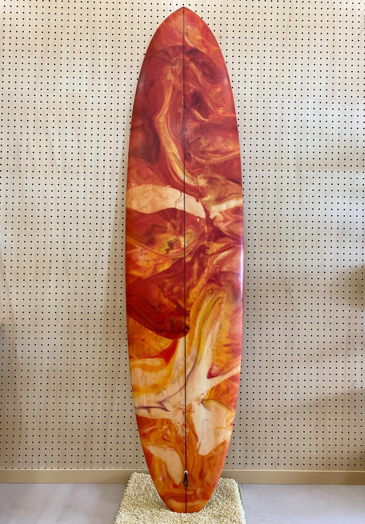 USED BOARDS (7.4 Gypsy Eye model WOODIN SURFBOARDS)