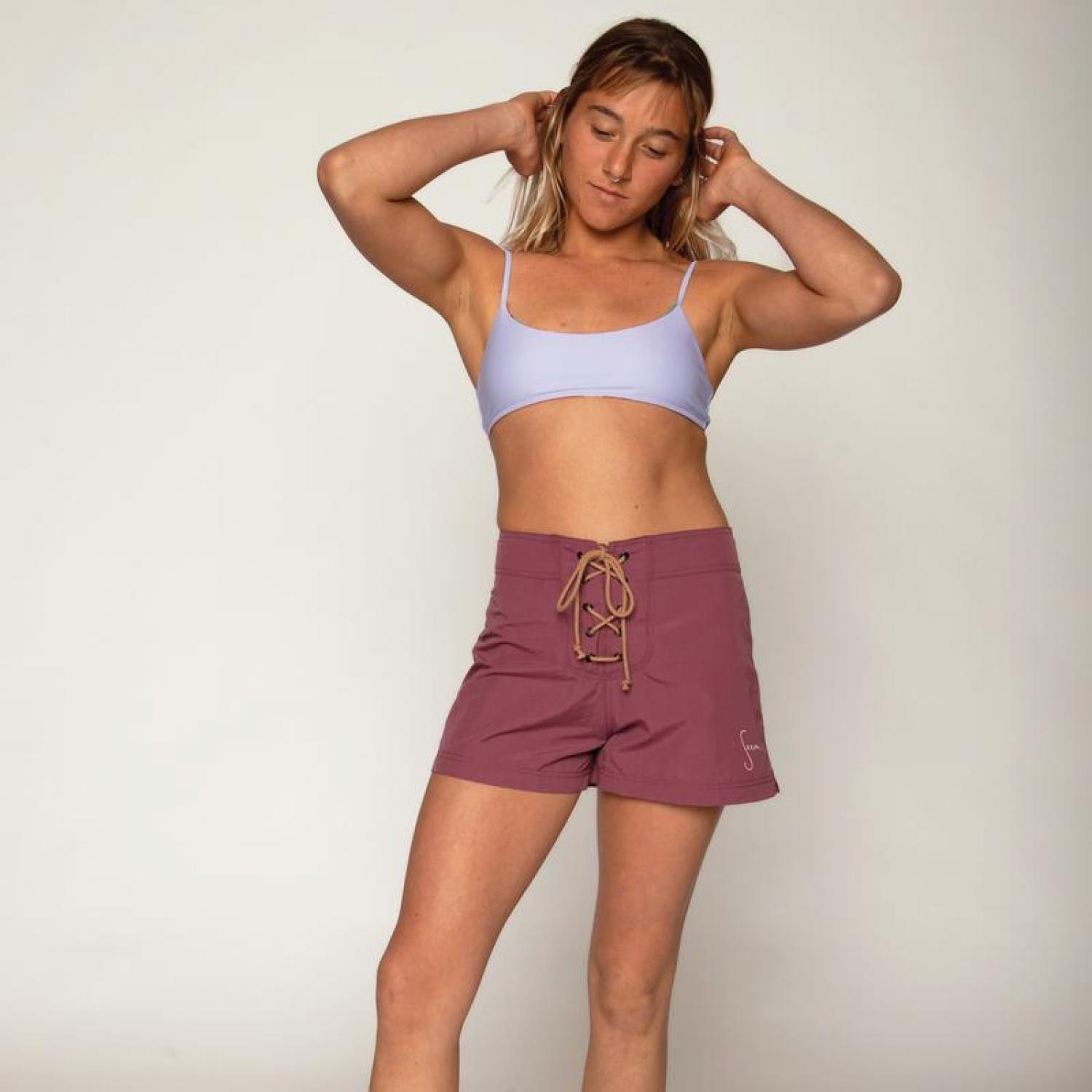 Seea Lulu Shorts Plum