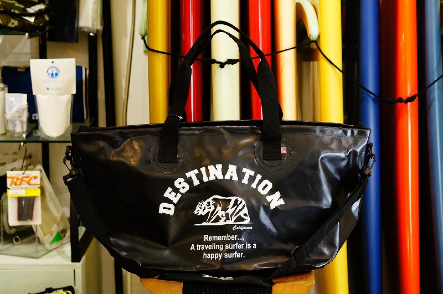DESTINATION WET TOTE BAG　are in stock!