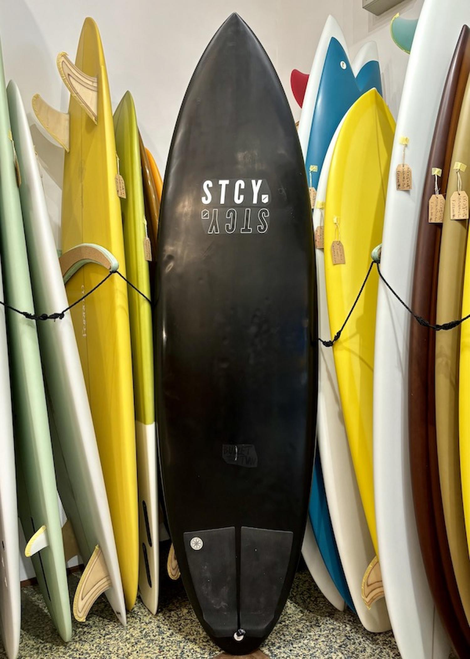 USED BOARDS (STACEY SURFBOARDS BULLET TWIN 6.1 )