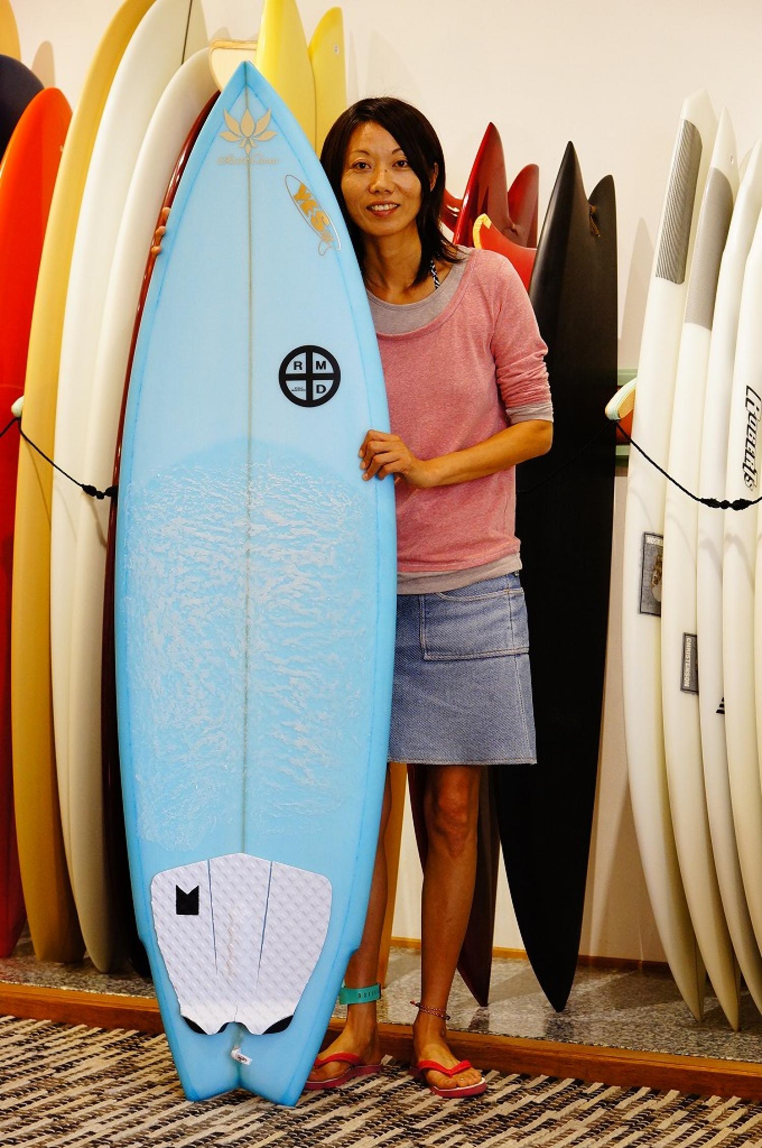 今日のYES SURFER 「RMD SURFBOARDS」