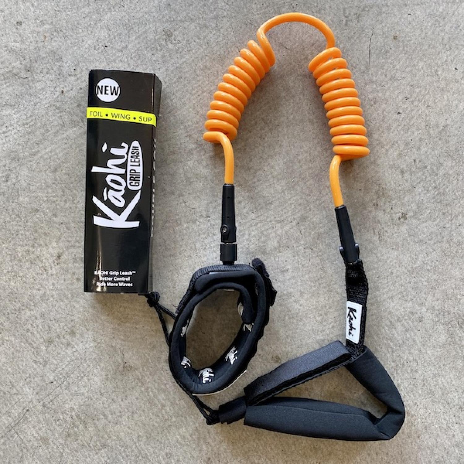 Kaohi Double Coil Grip Leash 7 Calf orange