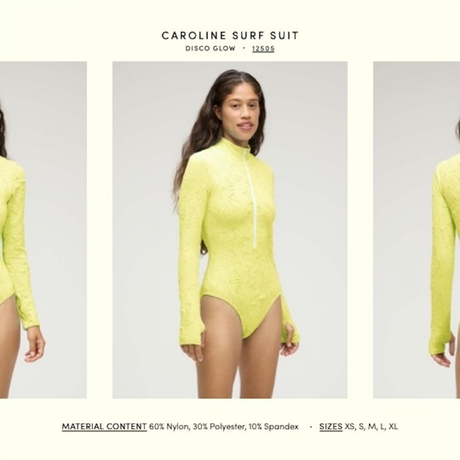 M様ご予約　Seea Caroline Surf Suit Disco Glow