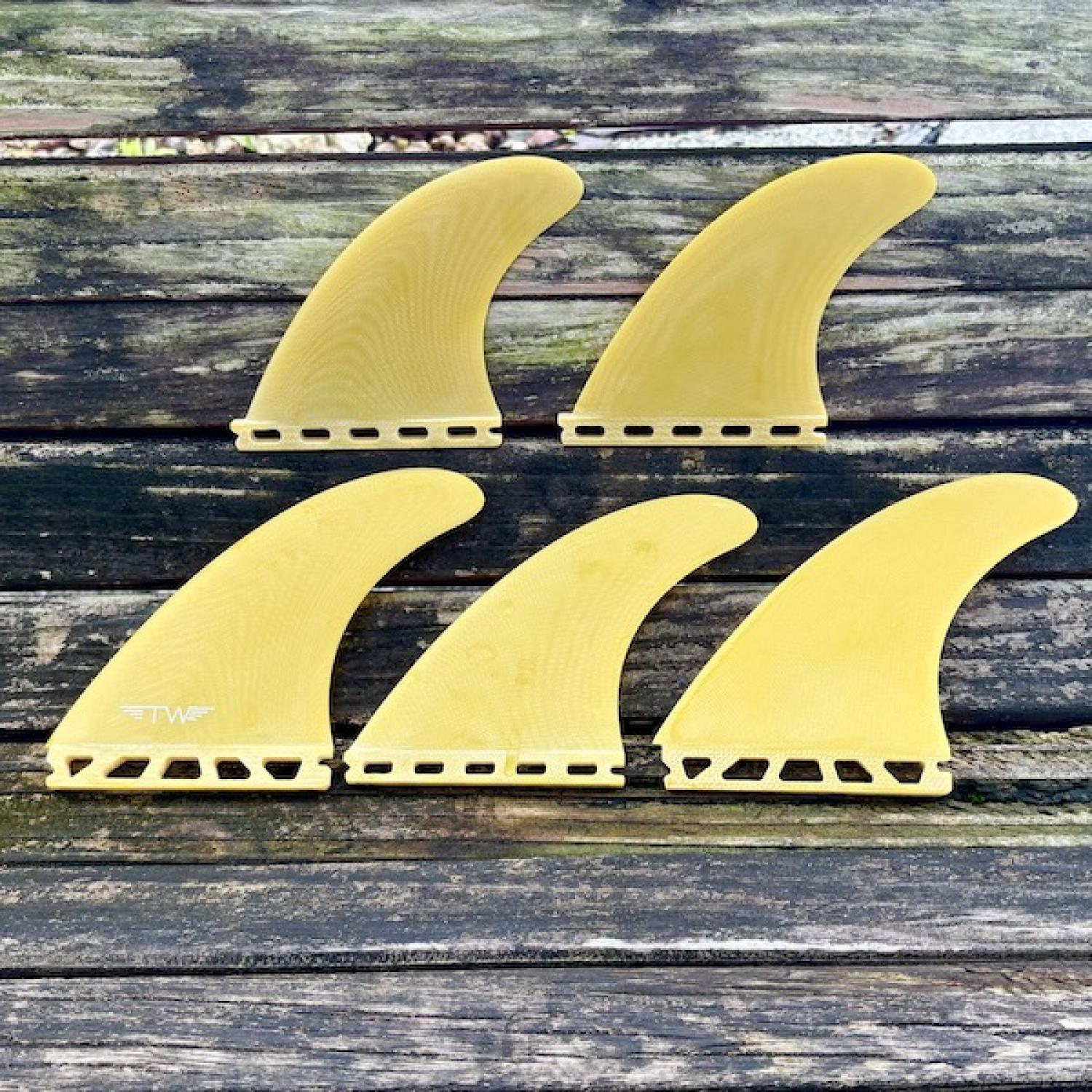 [CAPTAIN FIN] TYLER WARREN  5-FIN SET Single Tab L Size