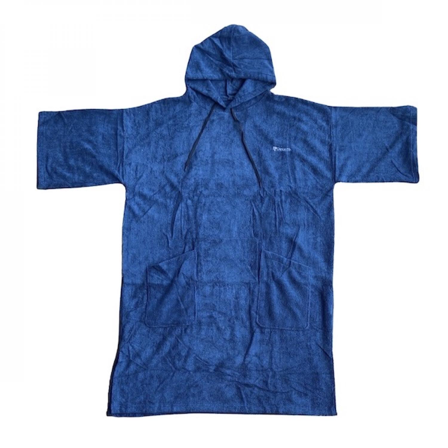 Decant MICROFIBER PULLOVER PONCHO NAVY