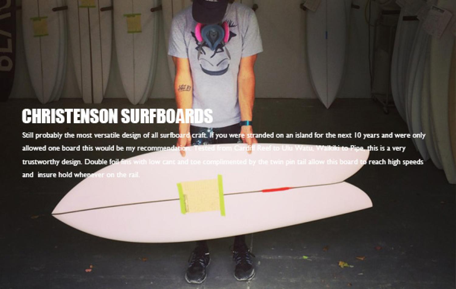  Christenson Surfboards Line up 1