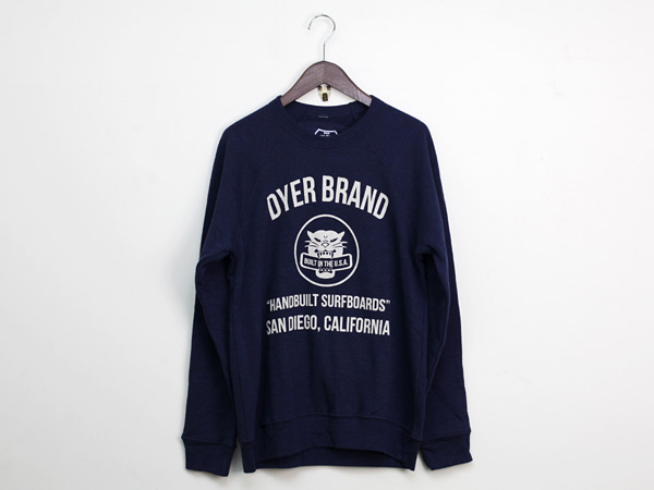 [DYER BRAND] HANDBUILT Premium CREW NECK NAVY/M