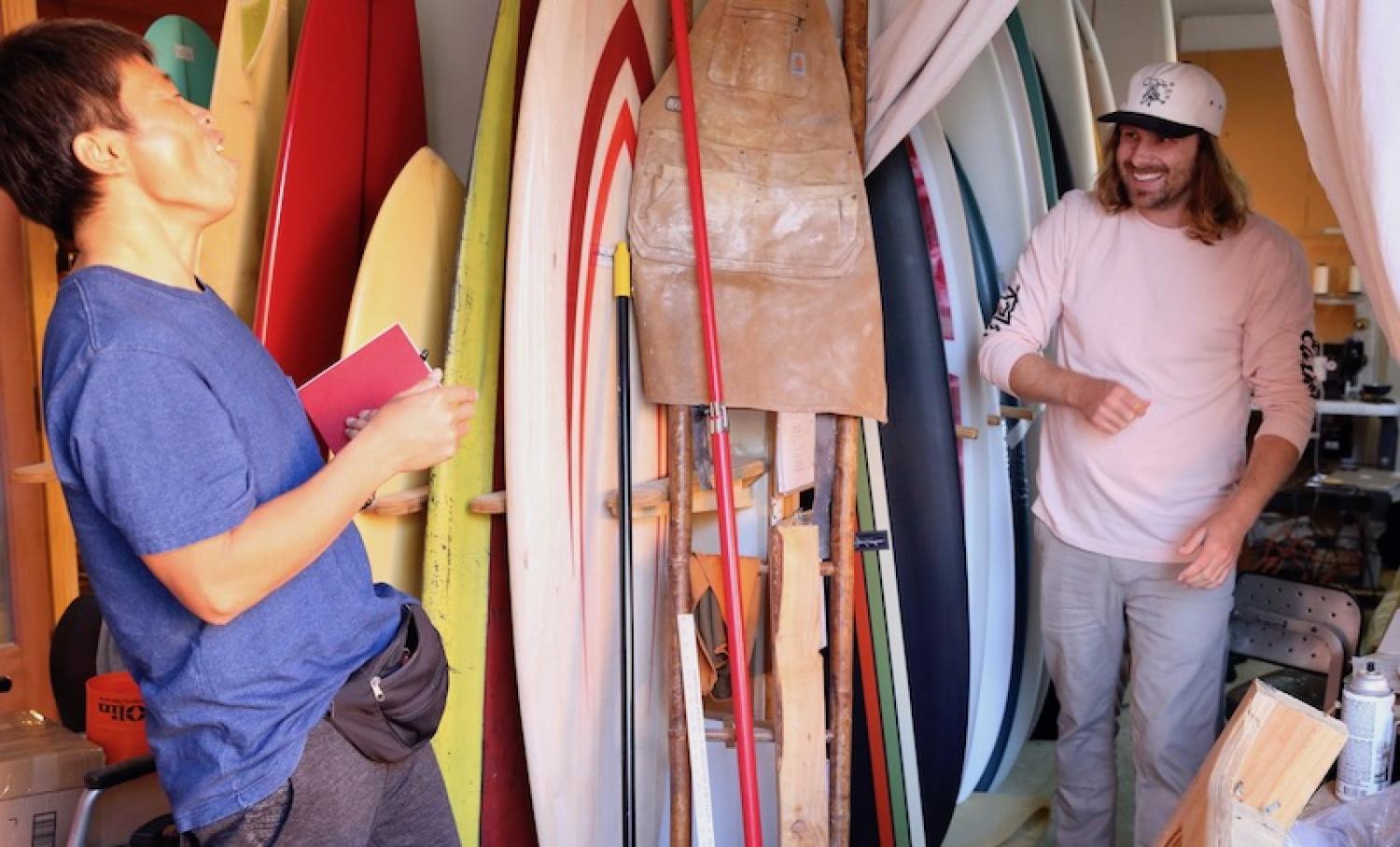 Ryan Lovelace Surf Craft　ライアンに会えた日 1
