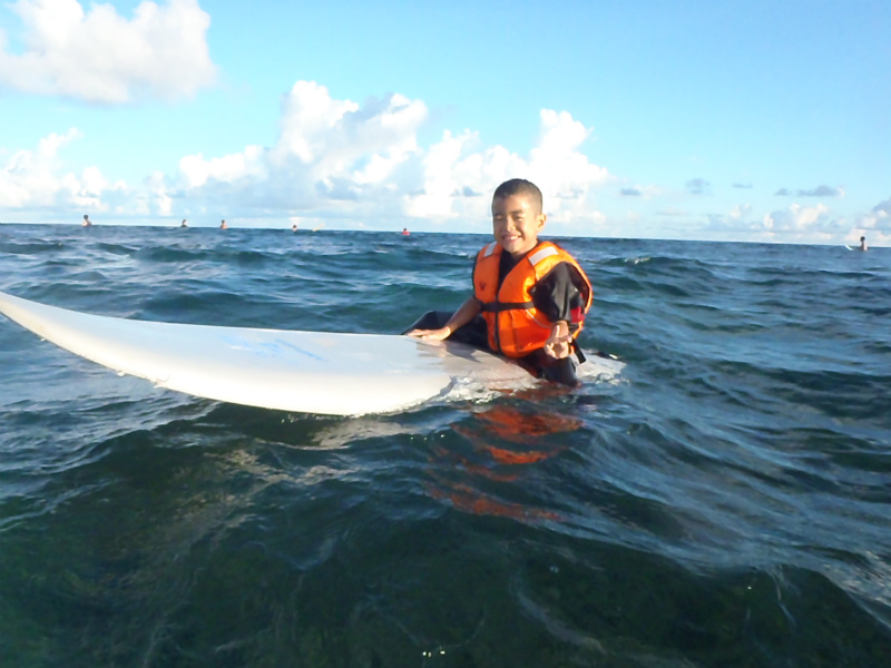8月19日（日）サーフィン体験クラス 午後の部