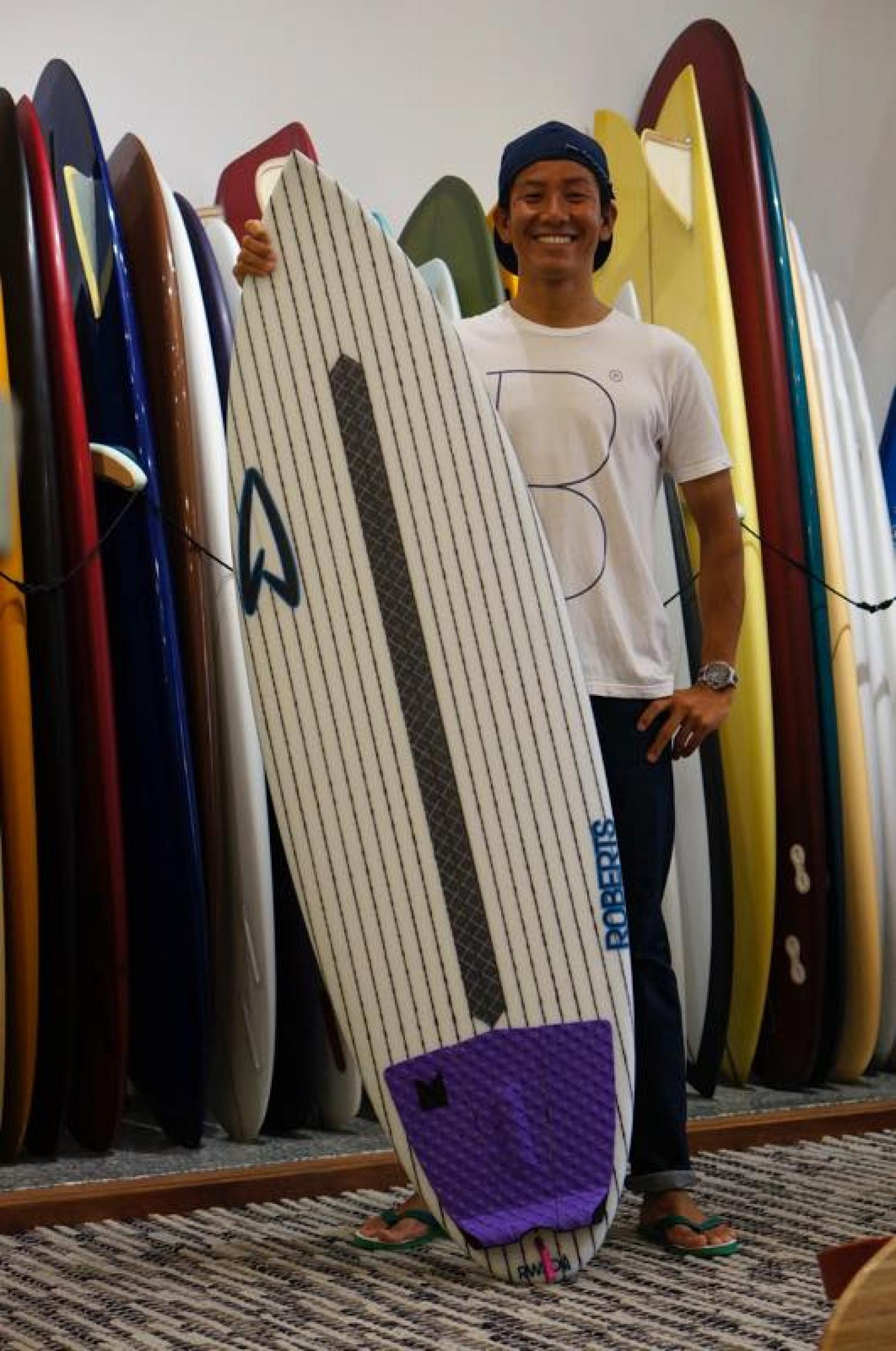 YES  SURFER  「ROBERTS SURFBOARDS Meat Cleaver 5.6」