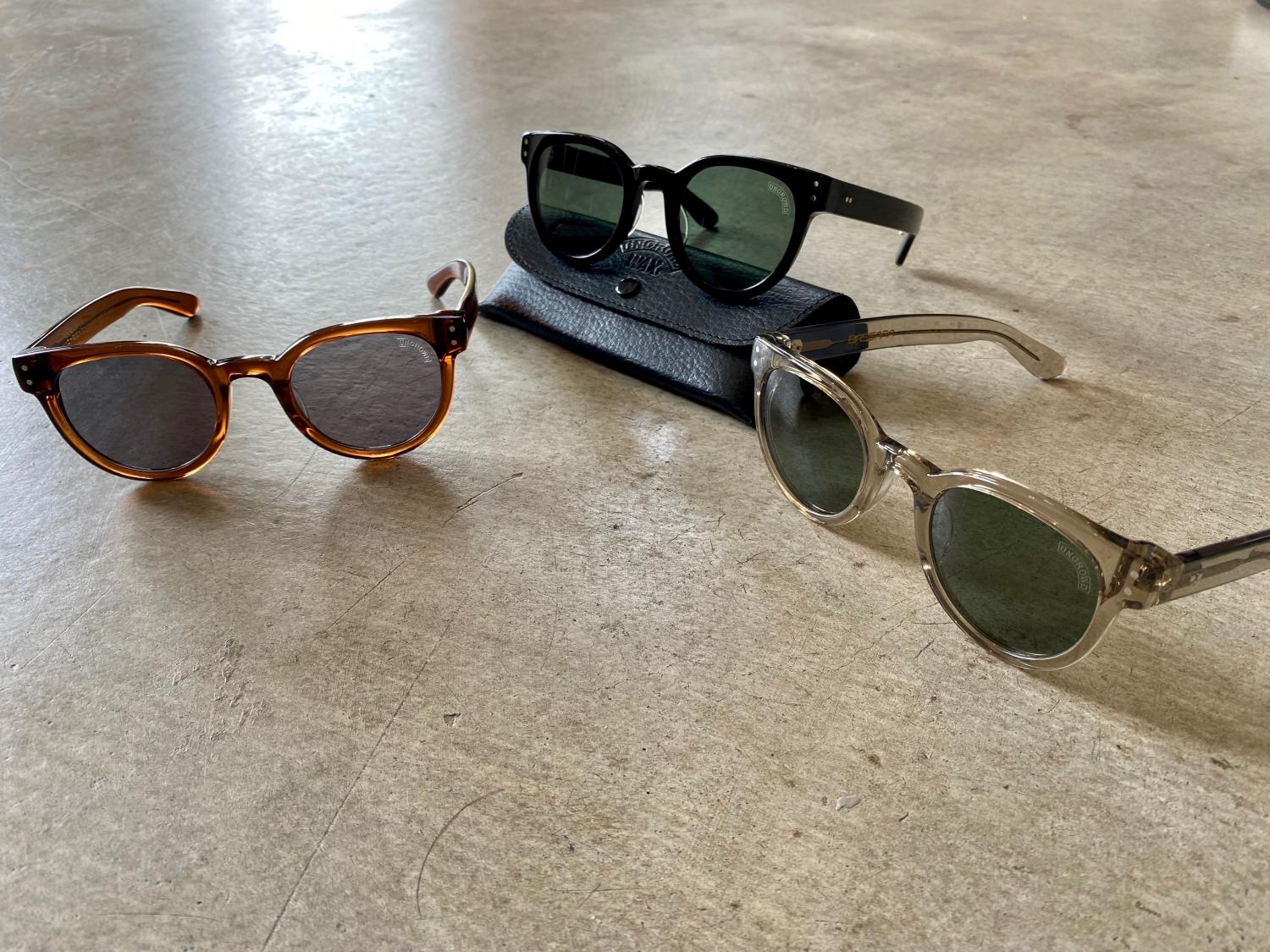 UNCROWD×WAX collaboration sunglasses in stock