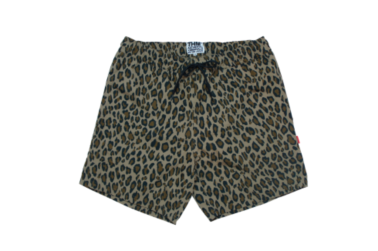 2023 [THE HARD MAN]  Leopard easy shorts Brown