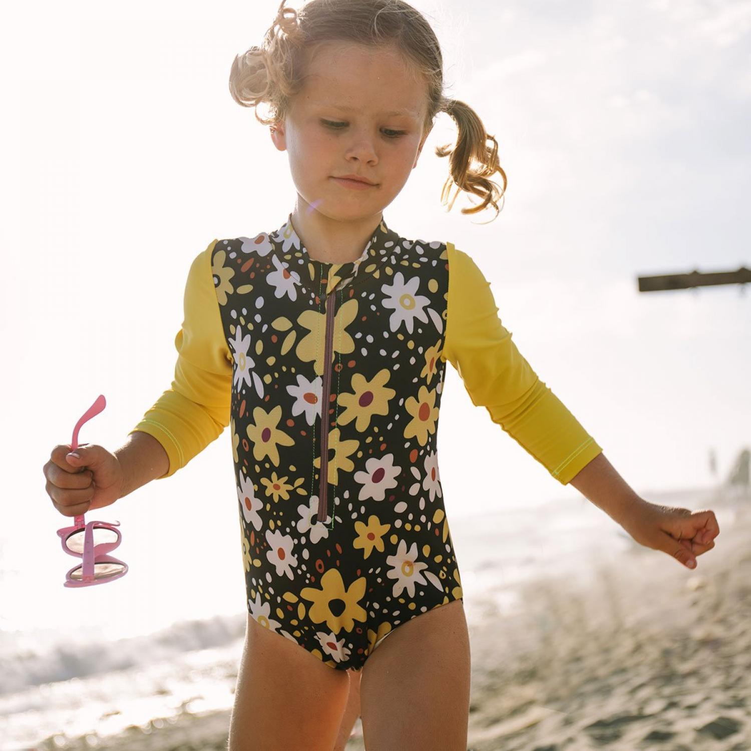 Mini Seea Sandpiper Kids Bodysuit Daisy