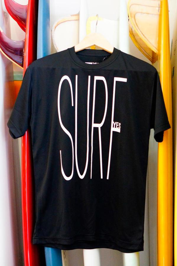 T.H.M × YES SURF「SUNGUARD TEE」Black