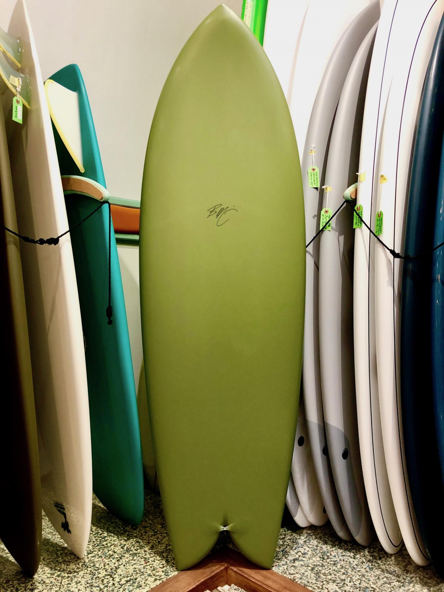 Mitsven Surfboards DH Keel Fish 5.8
