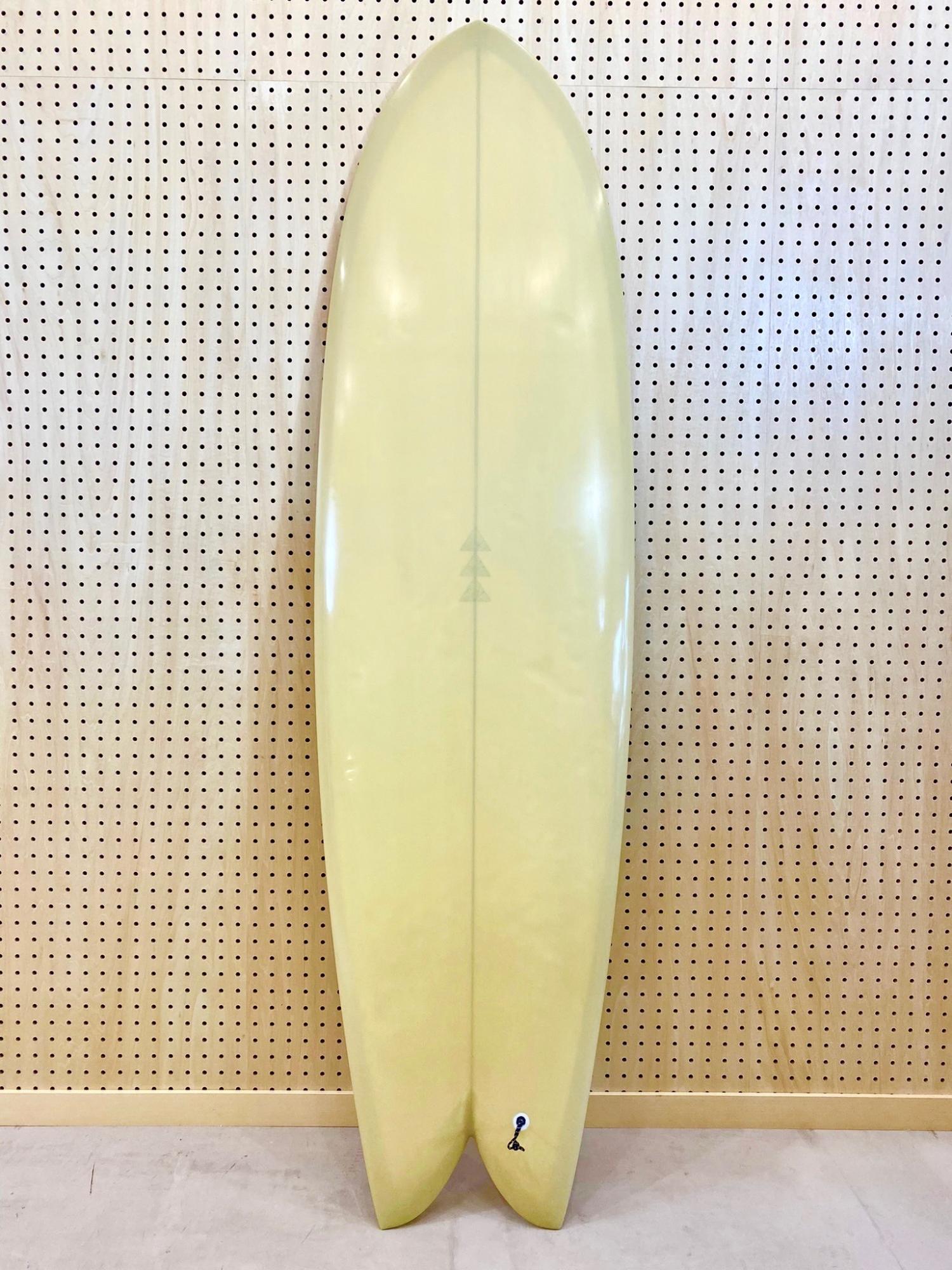 USED BOARDS (CALIFORNIA TWIN FISH  6.4 Furrow Surf Craft)