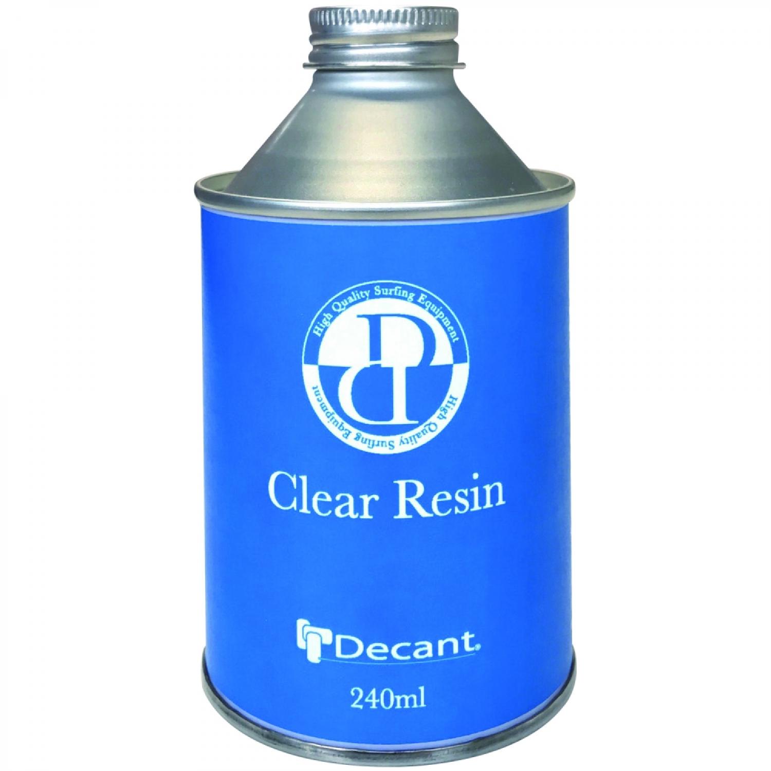 DECANT CLEAR RESIN