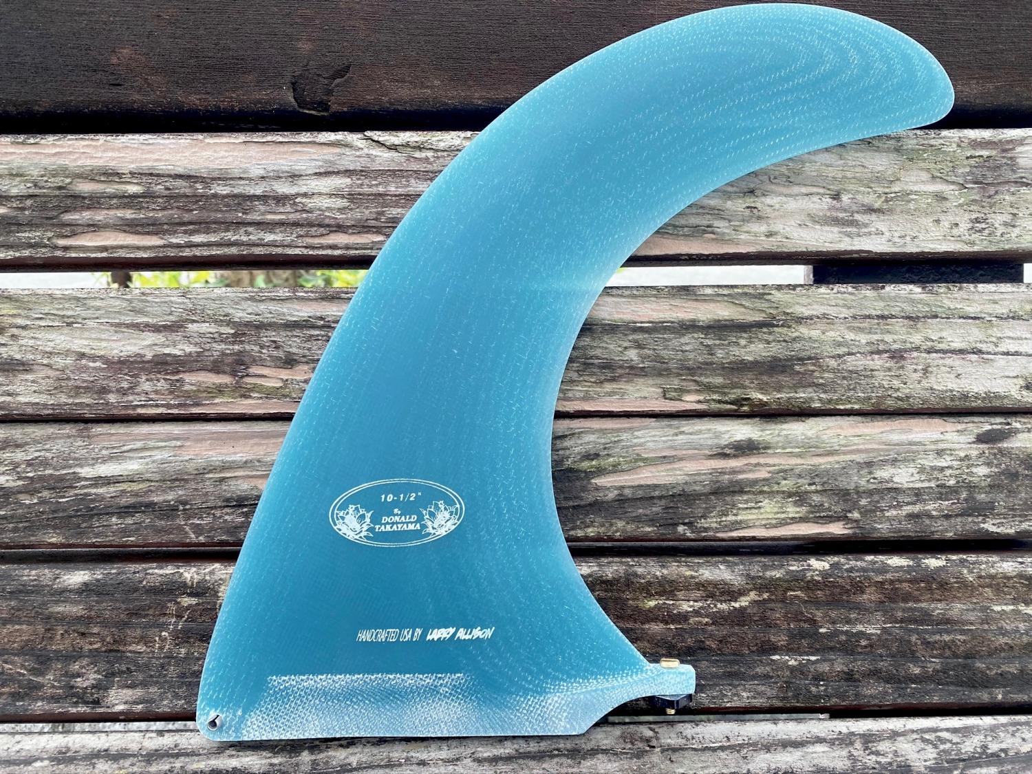 10.5 DT Flex FIN Ice Blue Tint VOLAN【Hawaiian Pro Designs】