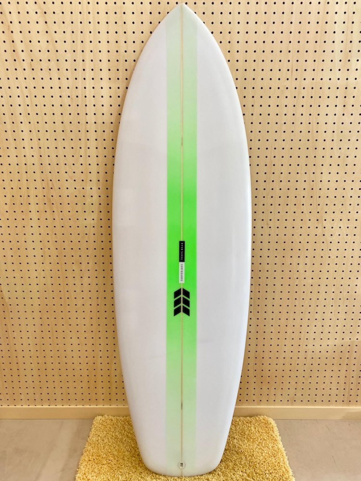 The Soap Box Derby Neo Green 5.6 RYAN SAKAL SURFBOARDS