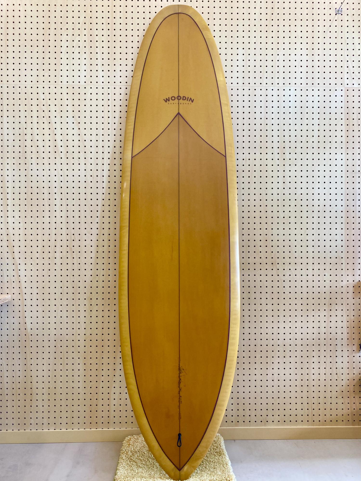 USED (Mindful Child model 7.4 abst WOODIN SURFBOARDS)