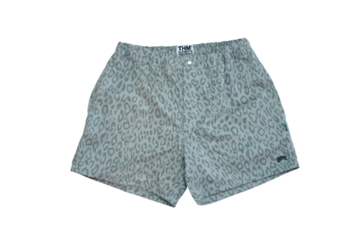 2022 [THE HARD MAN] Leopard shorts Sand