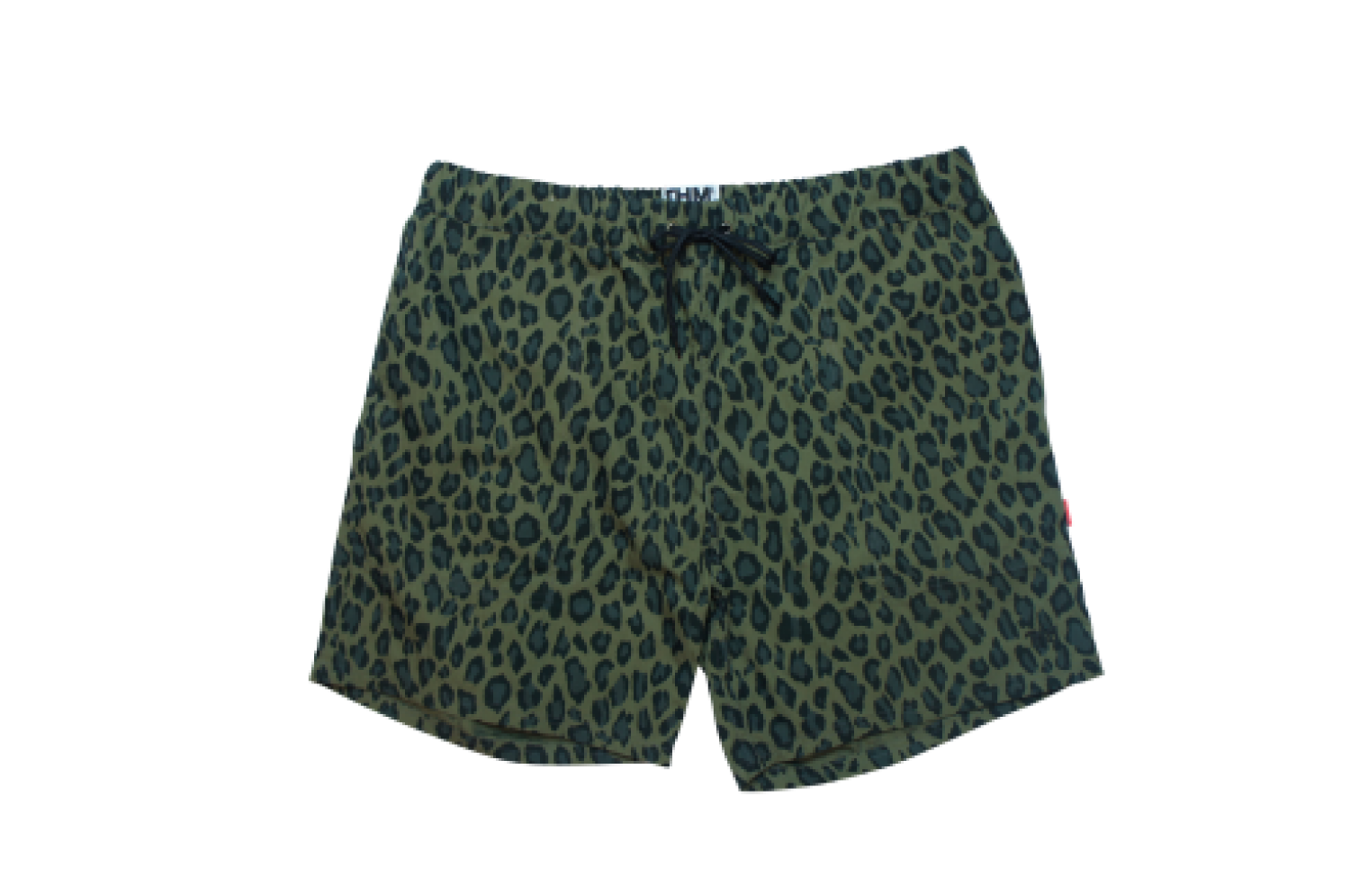 2023 [THE HARD MAN]  Leopard easy shorts カーキ