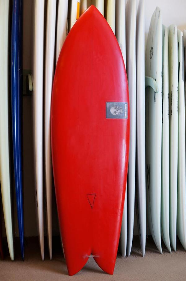 USED BOARDS TWIN FISH 5.10 [CHRISTENSON SURFBOARDS] 