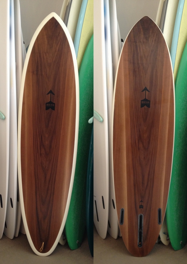 USED BOARDS （Hess Surfboards Moraga 6.10)