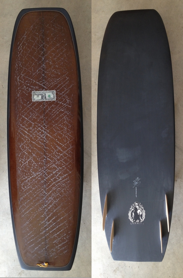 USED BOARDS (mccallum surfboards L7 5.7)