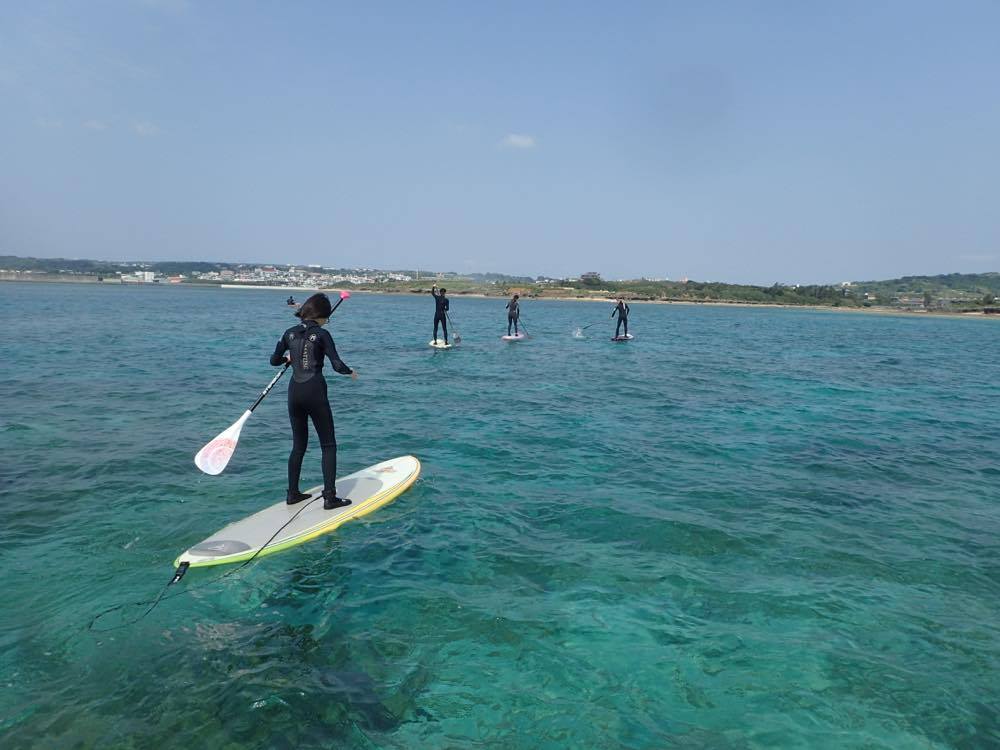 SUP(Stand up paddle)State of the school③