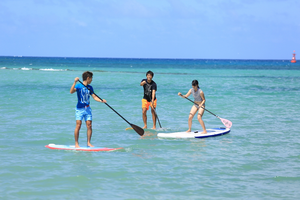 STEP 6：Congratulations! You can now stand and paddle!