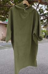 光触媒マイクロファイバー製ポンチョ グリーン